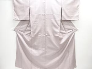 井桁模様織出しお召着物